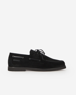 Mocassins en suède noir