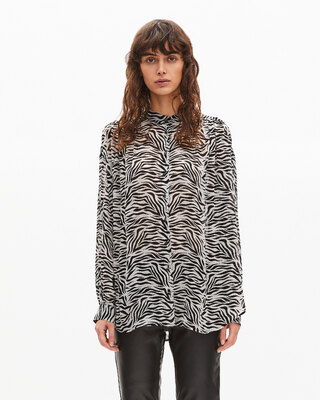 Chemise imprimé zèbre