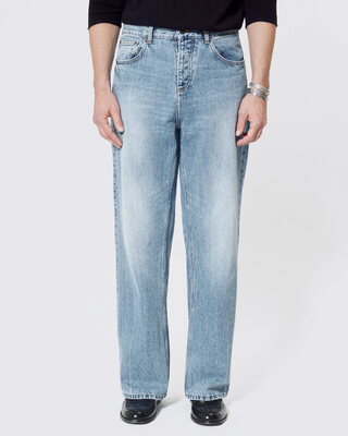 Jean baggy bleu clair