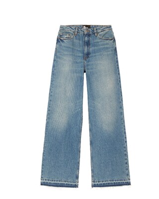 Jean large bleu