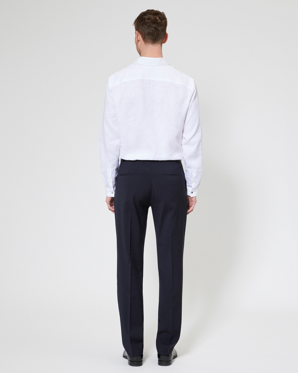 Chemise en lin blanche