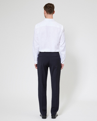 Chemise en lin blanche