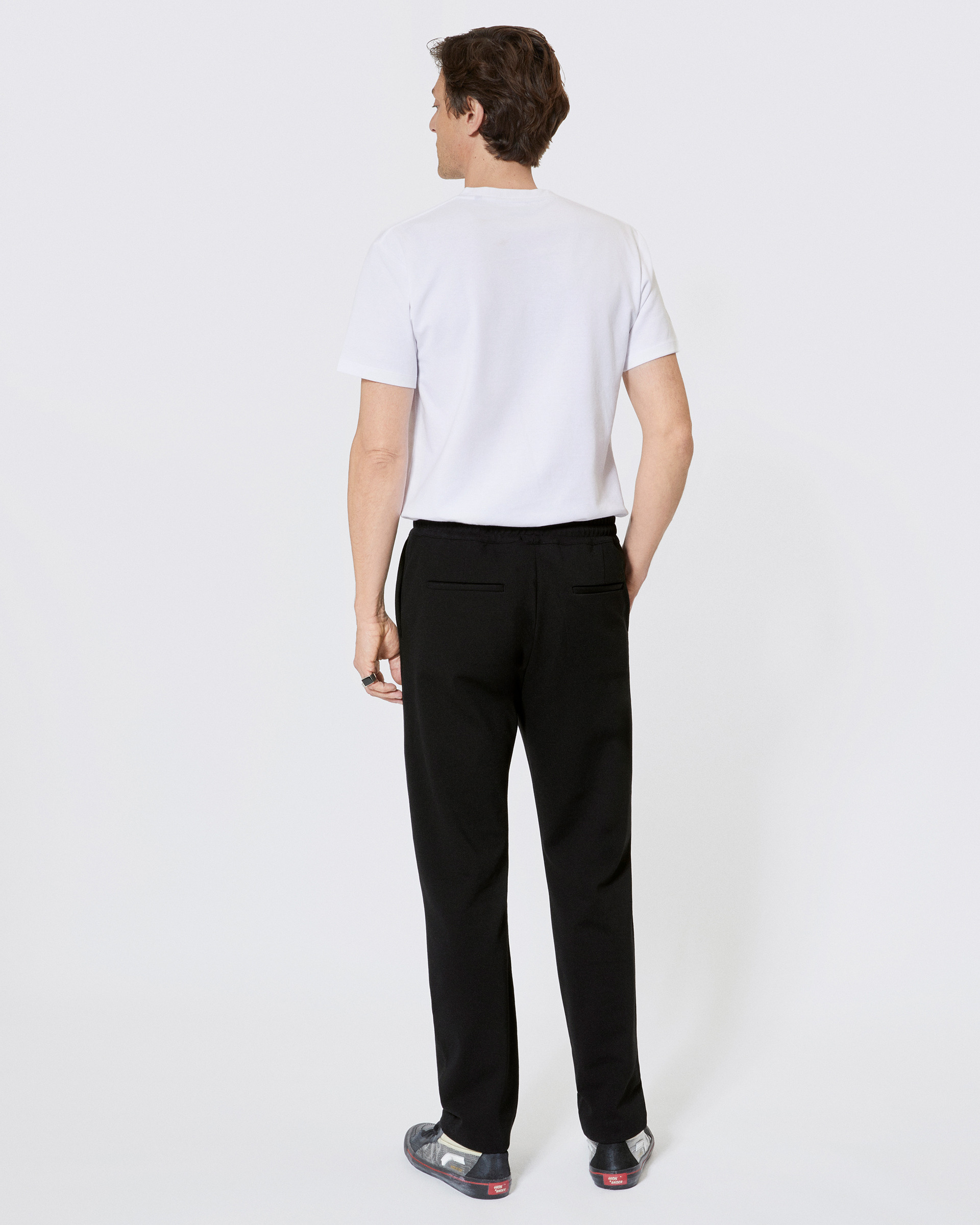 Pantalon en milano noir