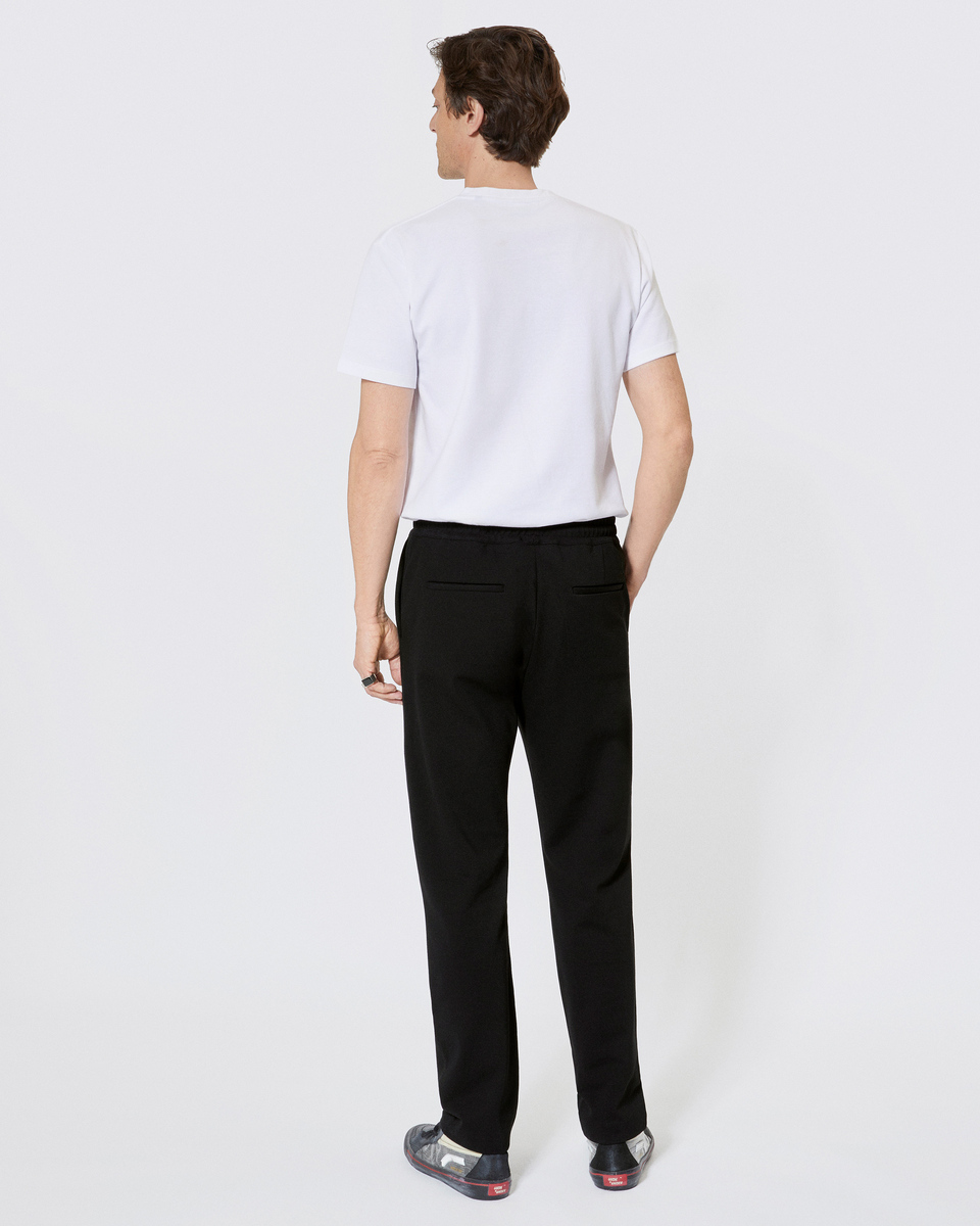 Pantalon en milano noir