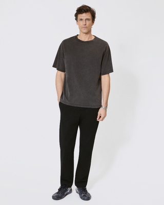T-shirt avec logo au dos noir