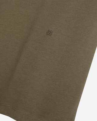 T-shirt Mixte droit uni kaki