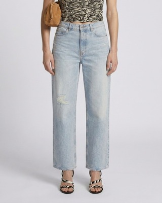 Jean large bleu clair