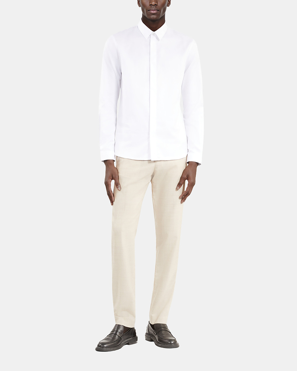 Chemise formelle blanche