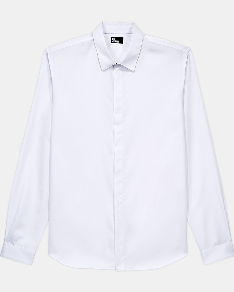 Chemise formelle blanche