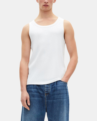 D&eacute;bardeur avec broderie blason blanc