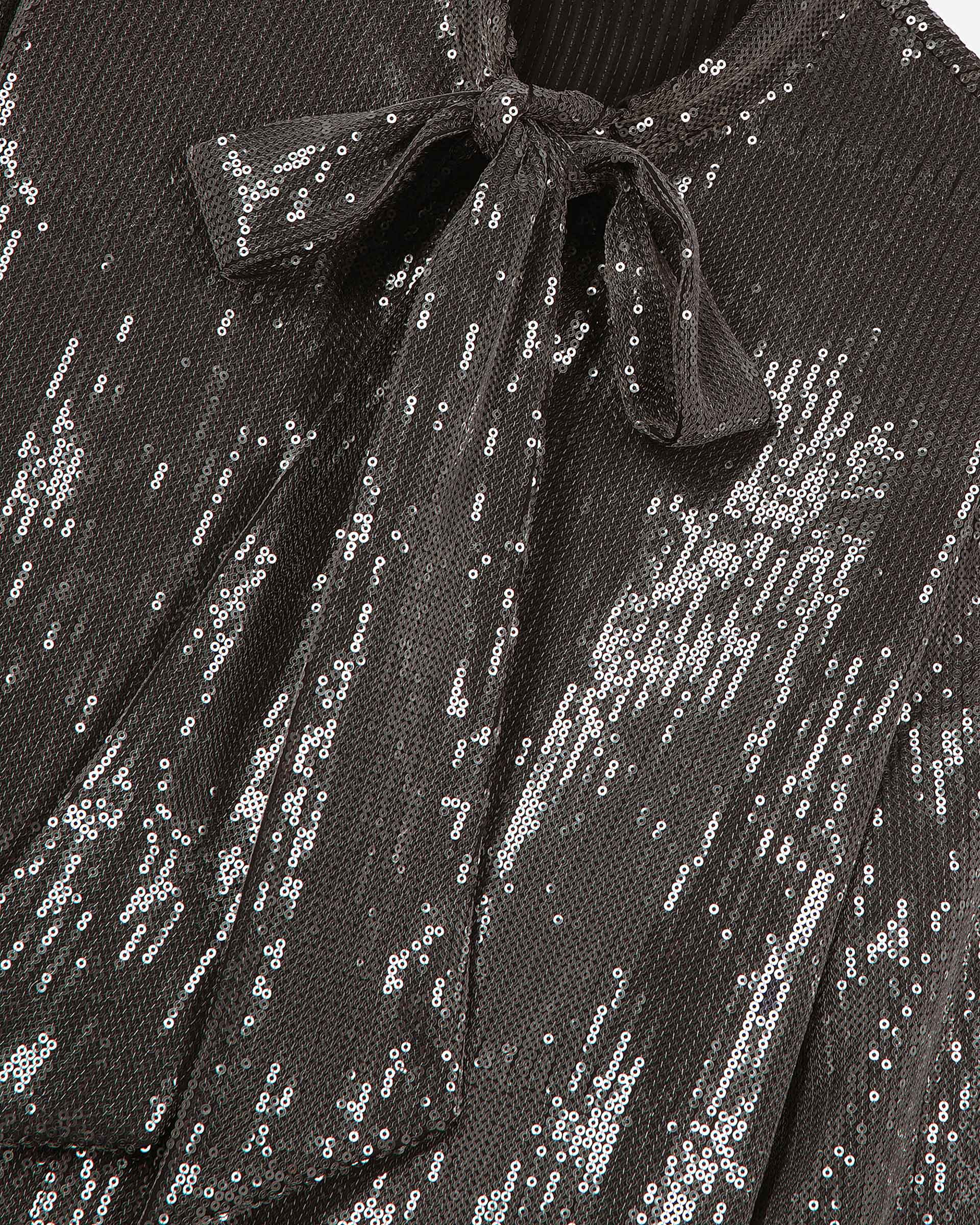 Grey sequined shirt