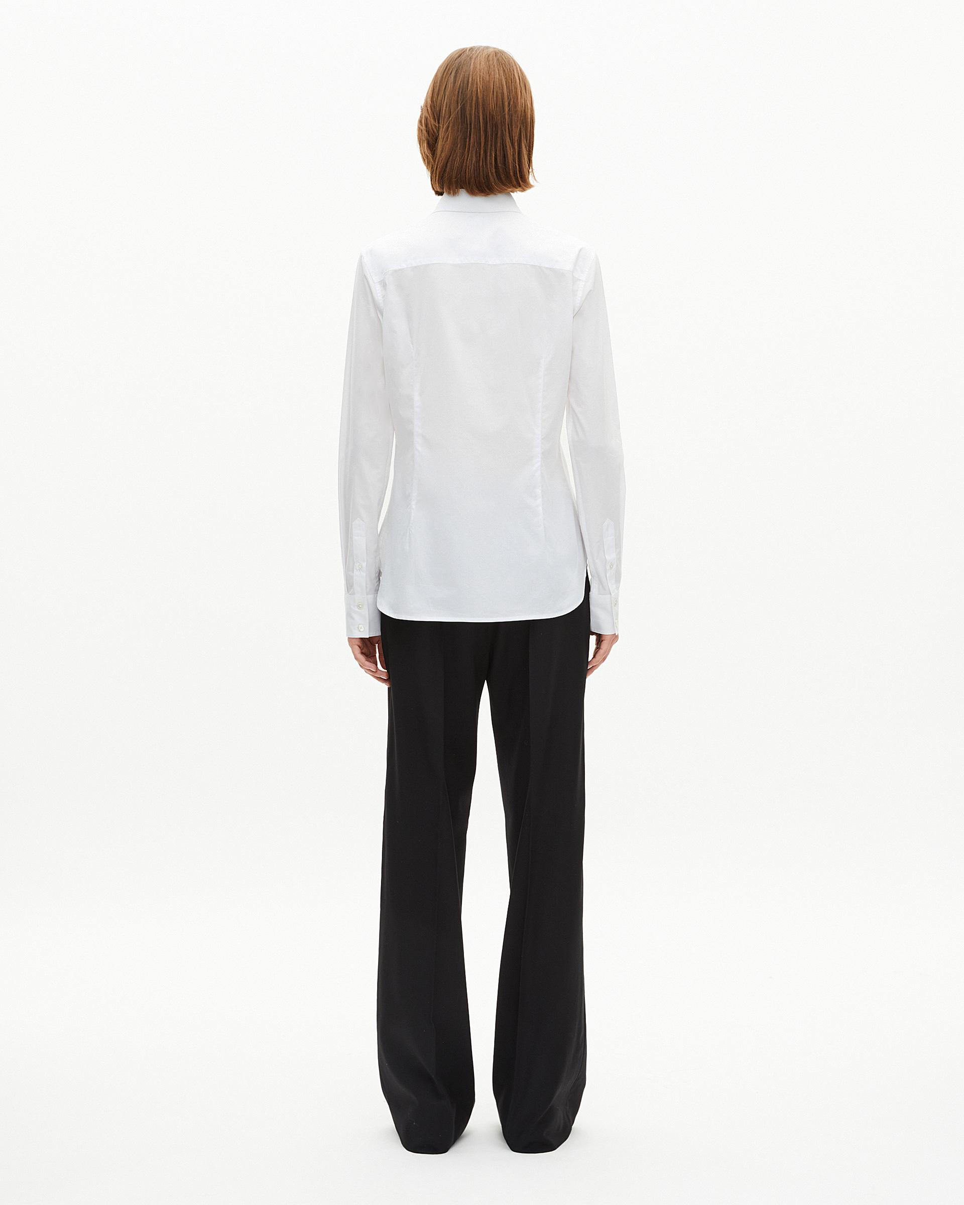 White poplin shirt