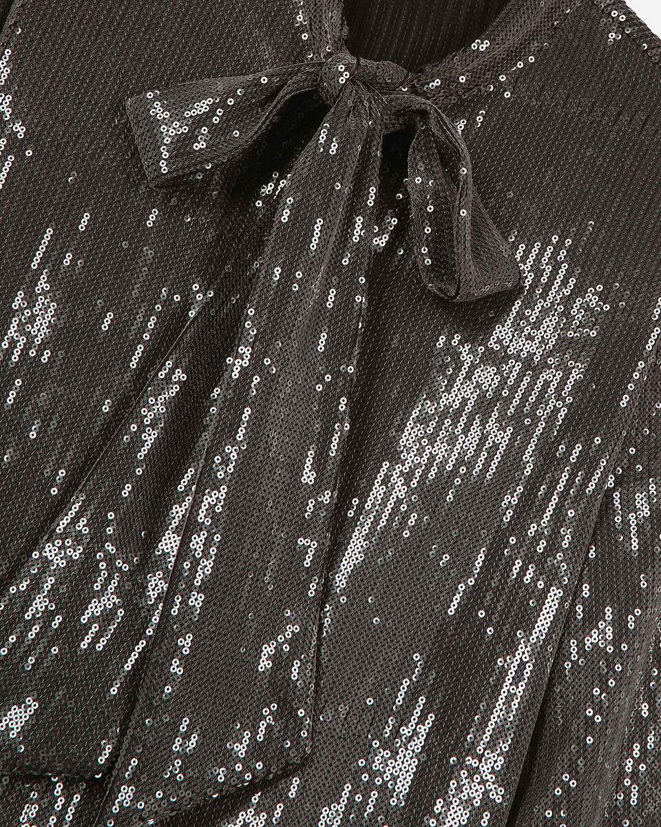 Grey sequined shirt