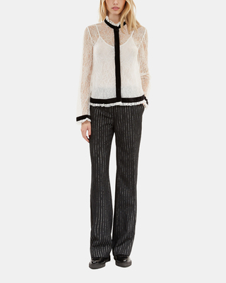 Ecru lace shirt