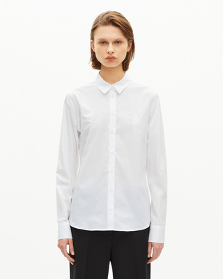 White poplin shirt