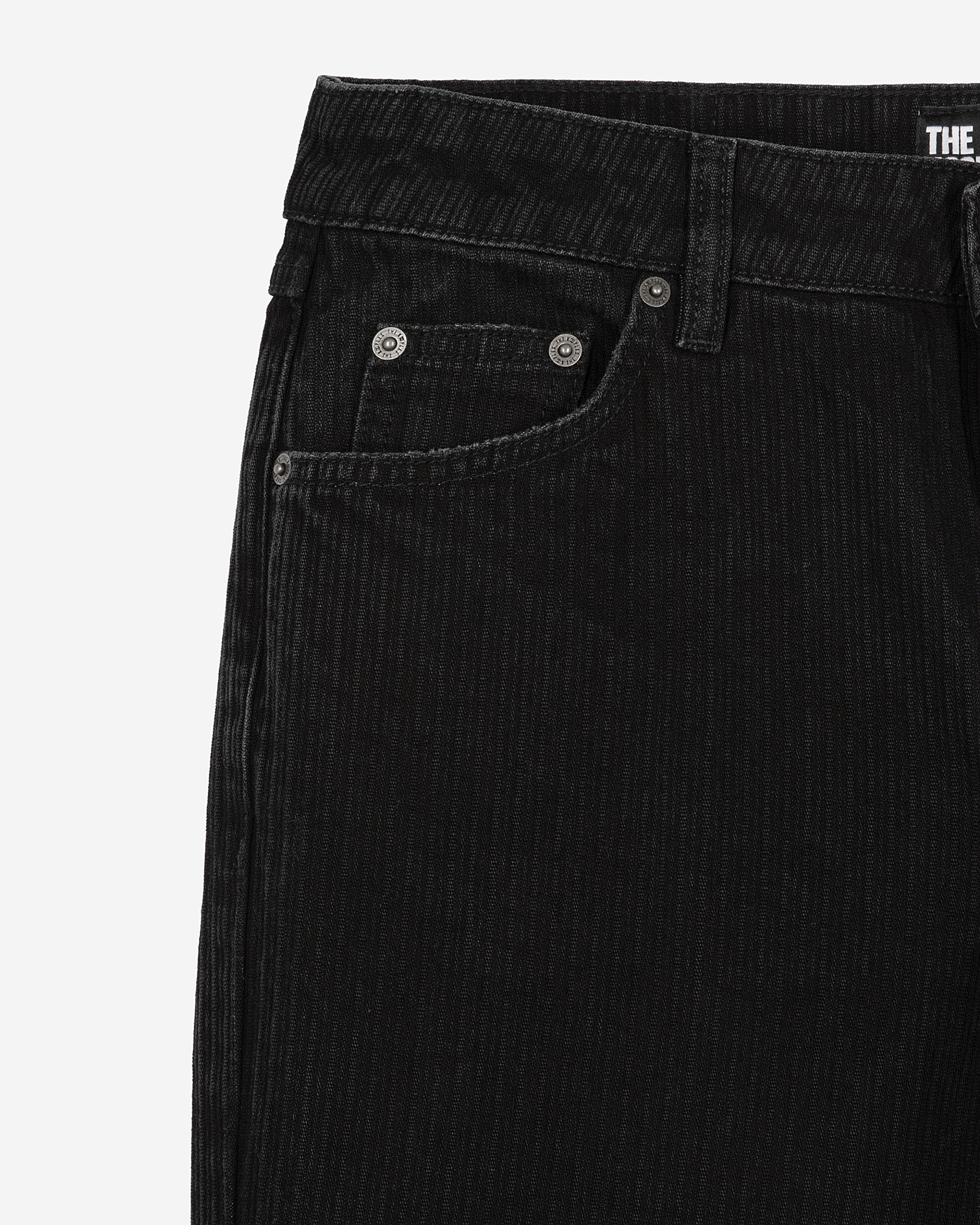 Straight black jeans
