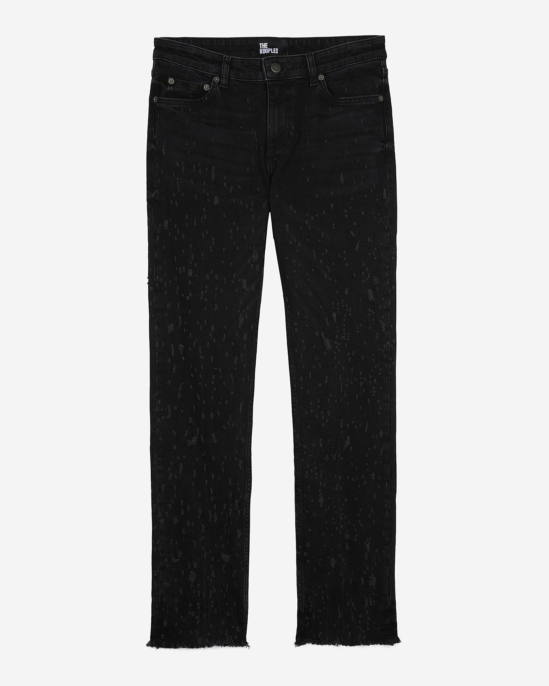 Black slim jeans