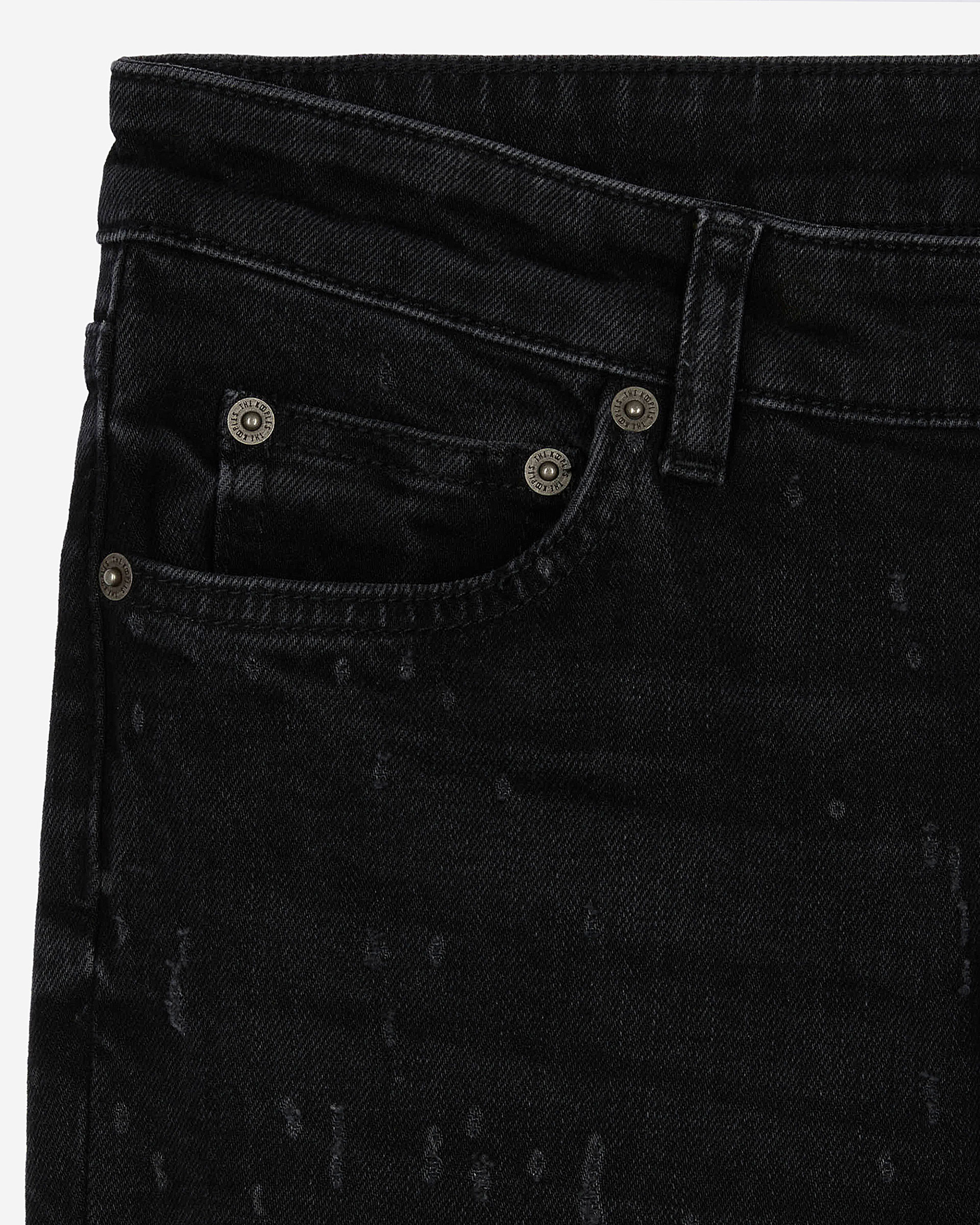 Black slim jeans