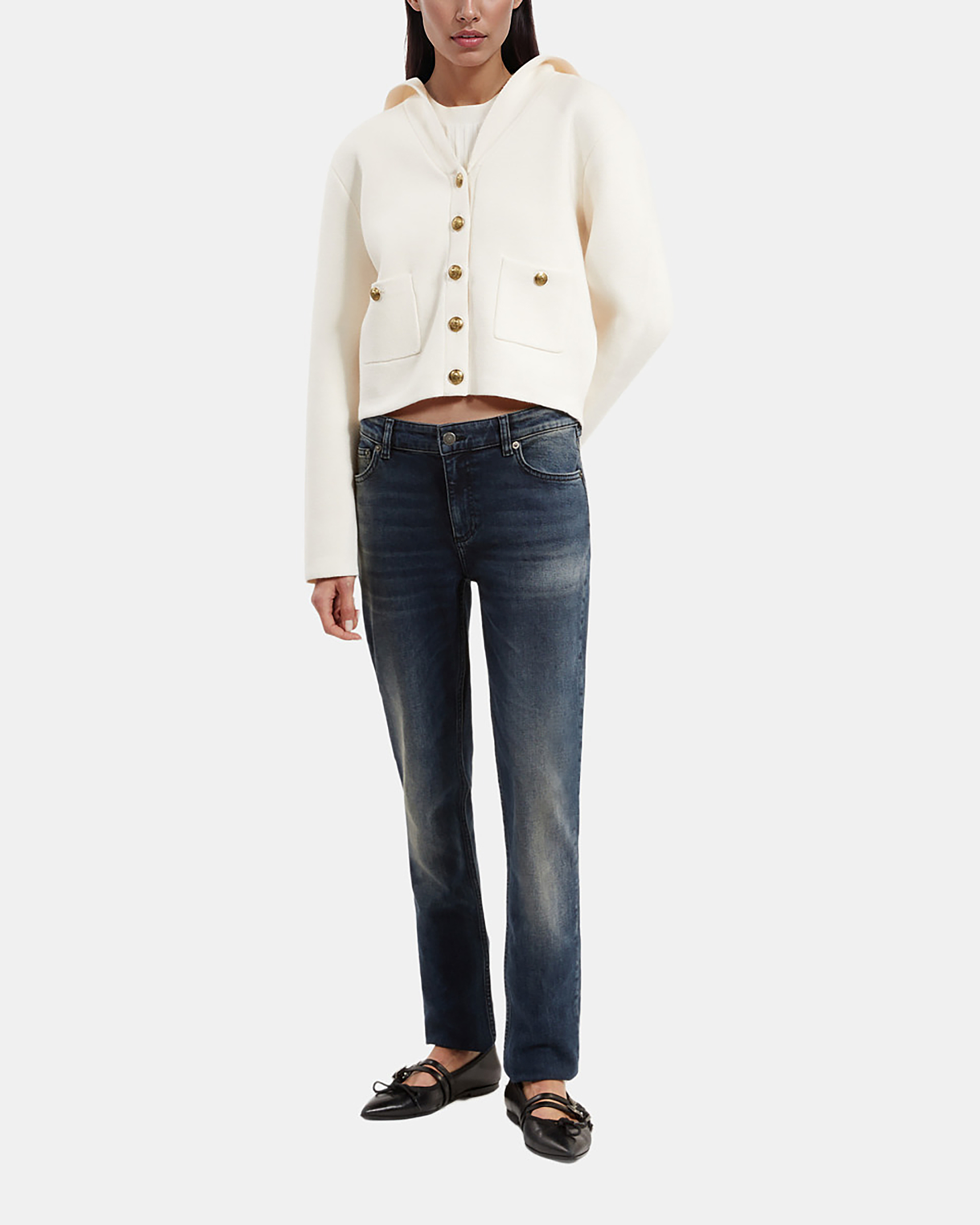Dark blue skinny jeans