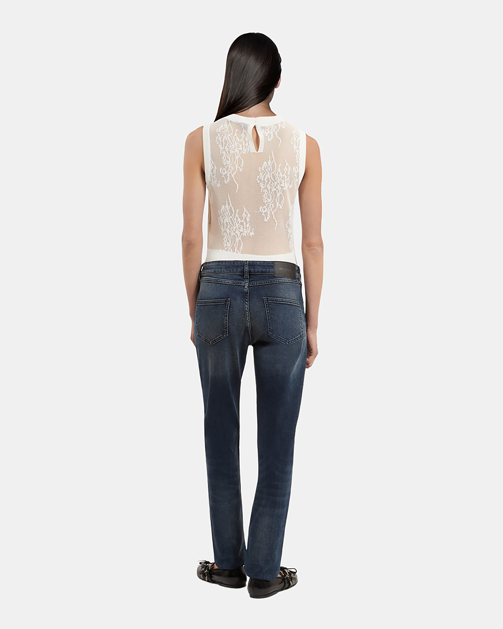 Dark blue skinny jeans