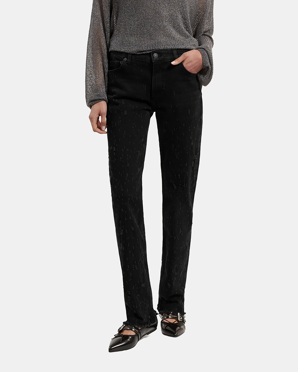 Black slim jeans