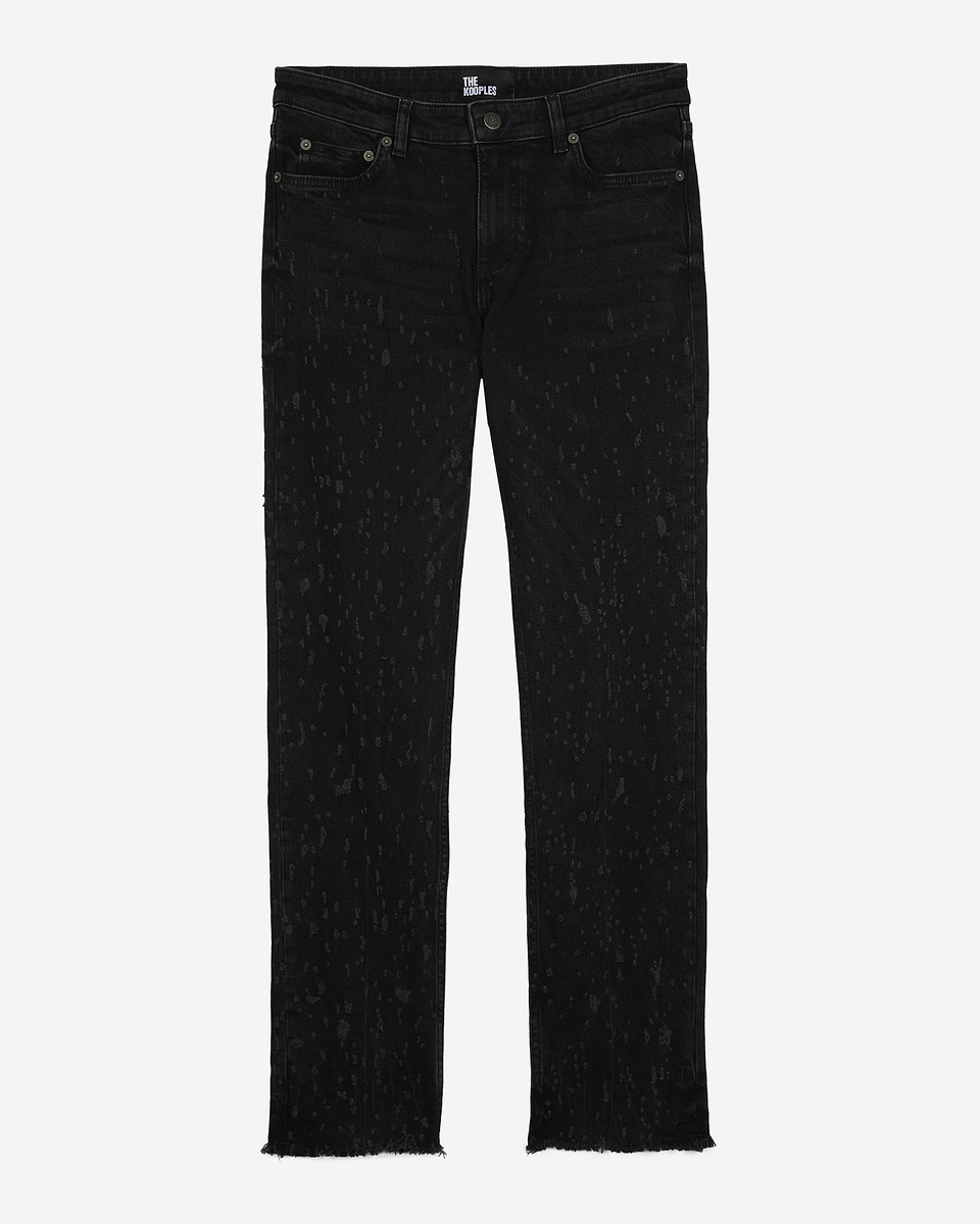 Black slim jeans