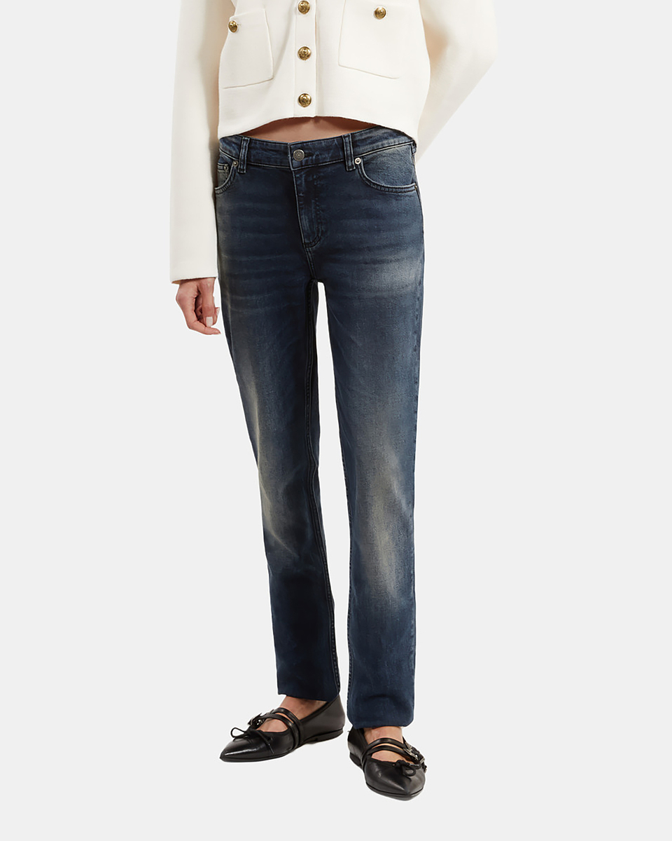 Dark blue skinny jeans