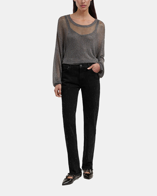 Black slim jeans