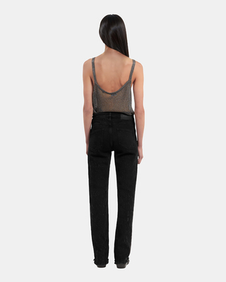 Black slim jeans