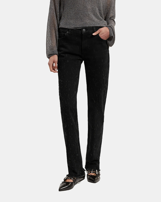 Black slim jeans