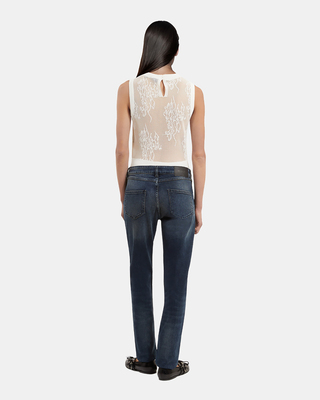 Dark blue skinny jeans