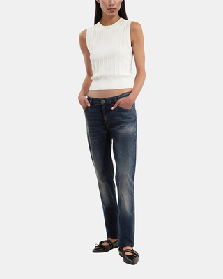 Dark blue skinny jeans