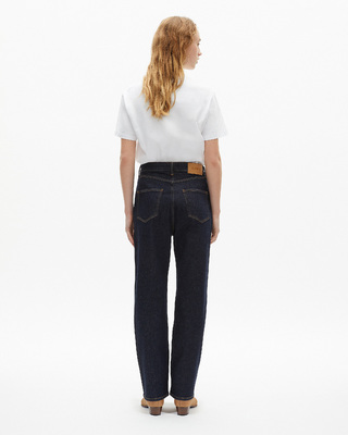 Dark blue boyfriend jeans