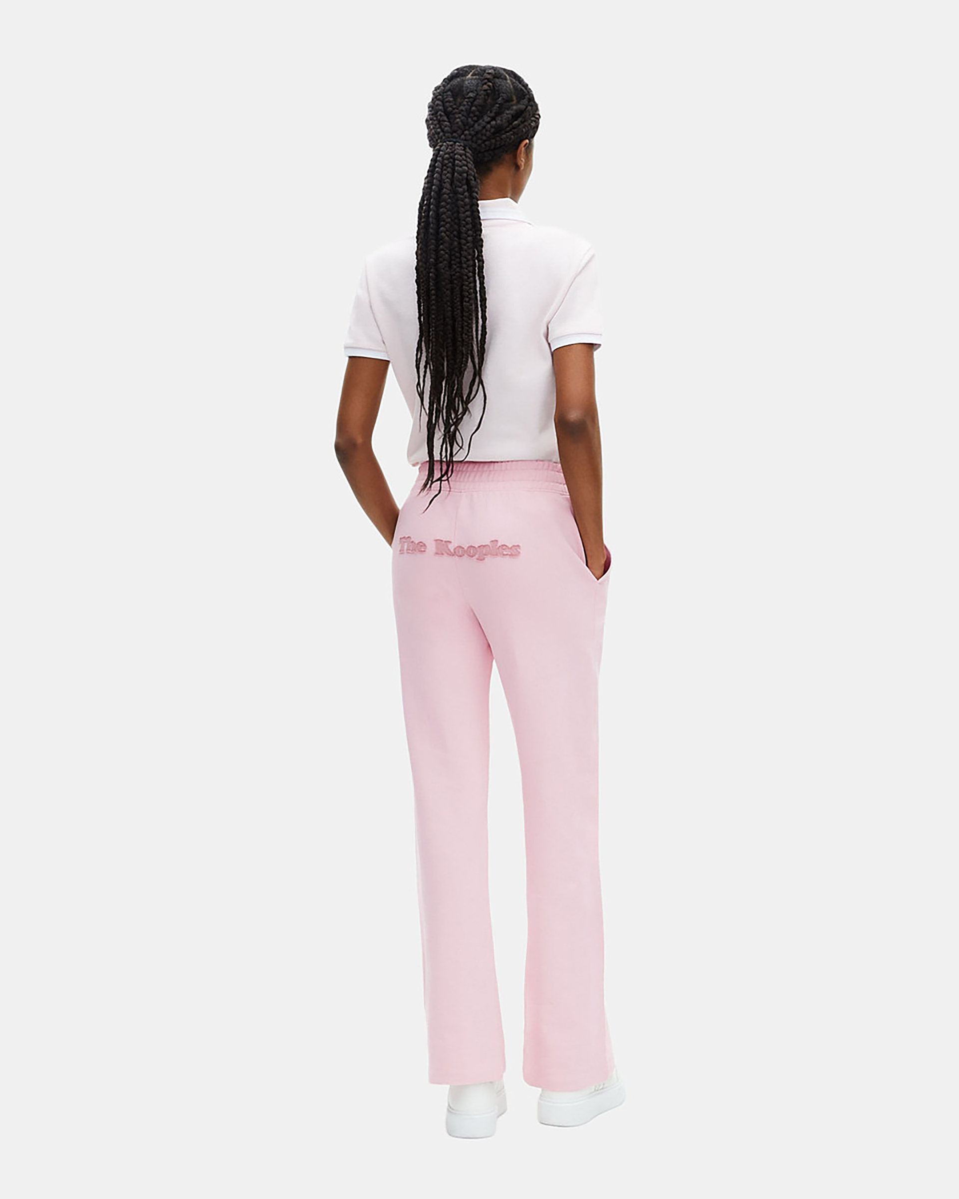 Pink logo jogging suit
