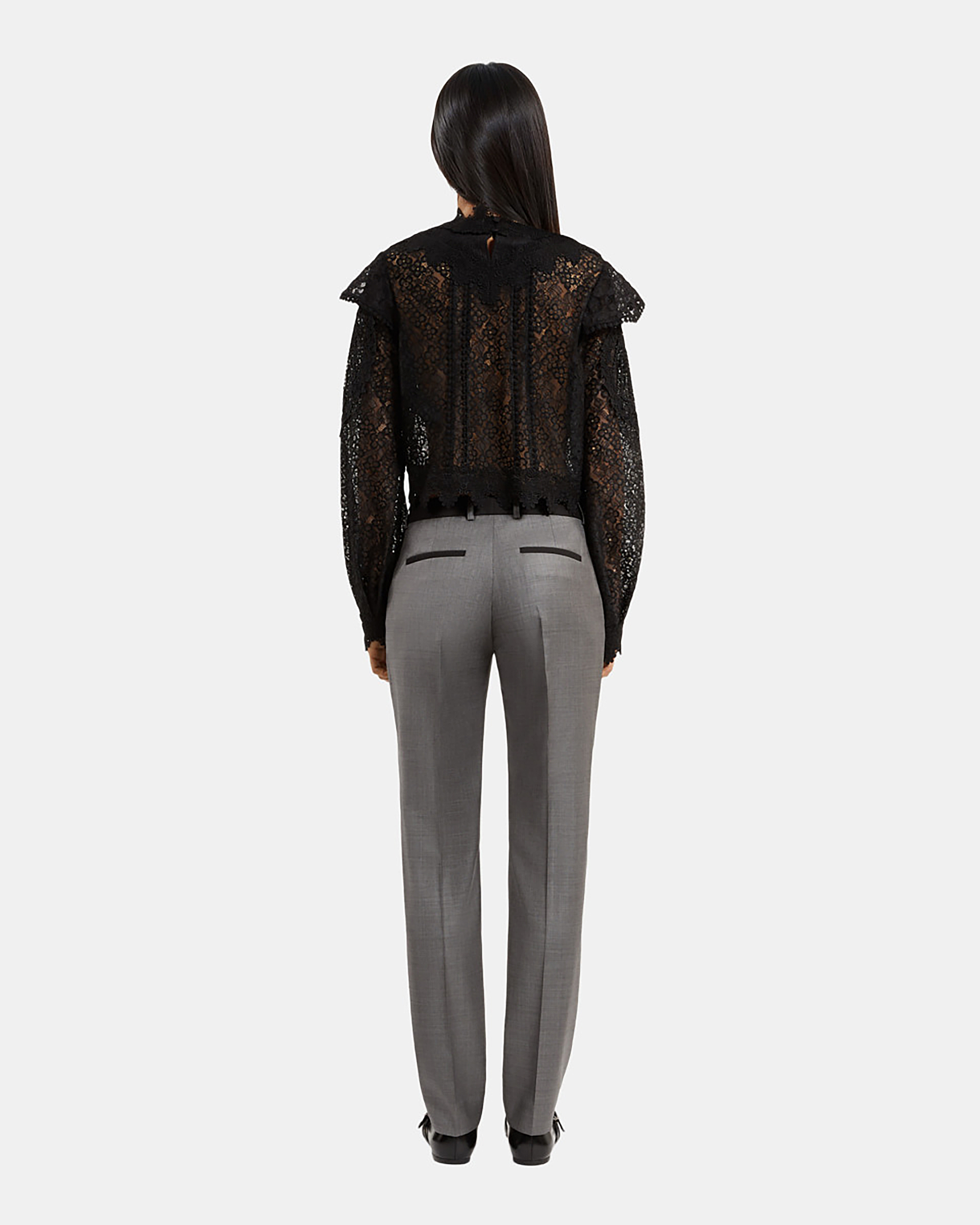 Grey tailored pants