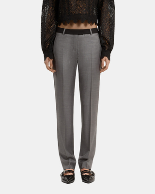 Grey tailored pants