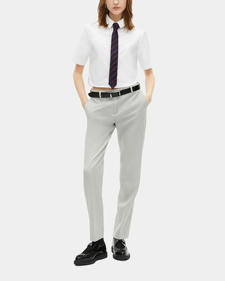 Grey tailored pants