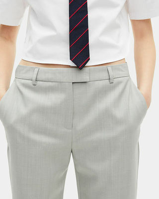 Grey tailored pants