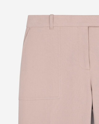 Light pink wide-leg pants