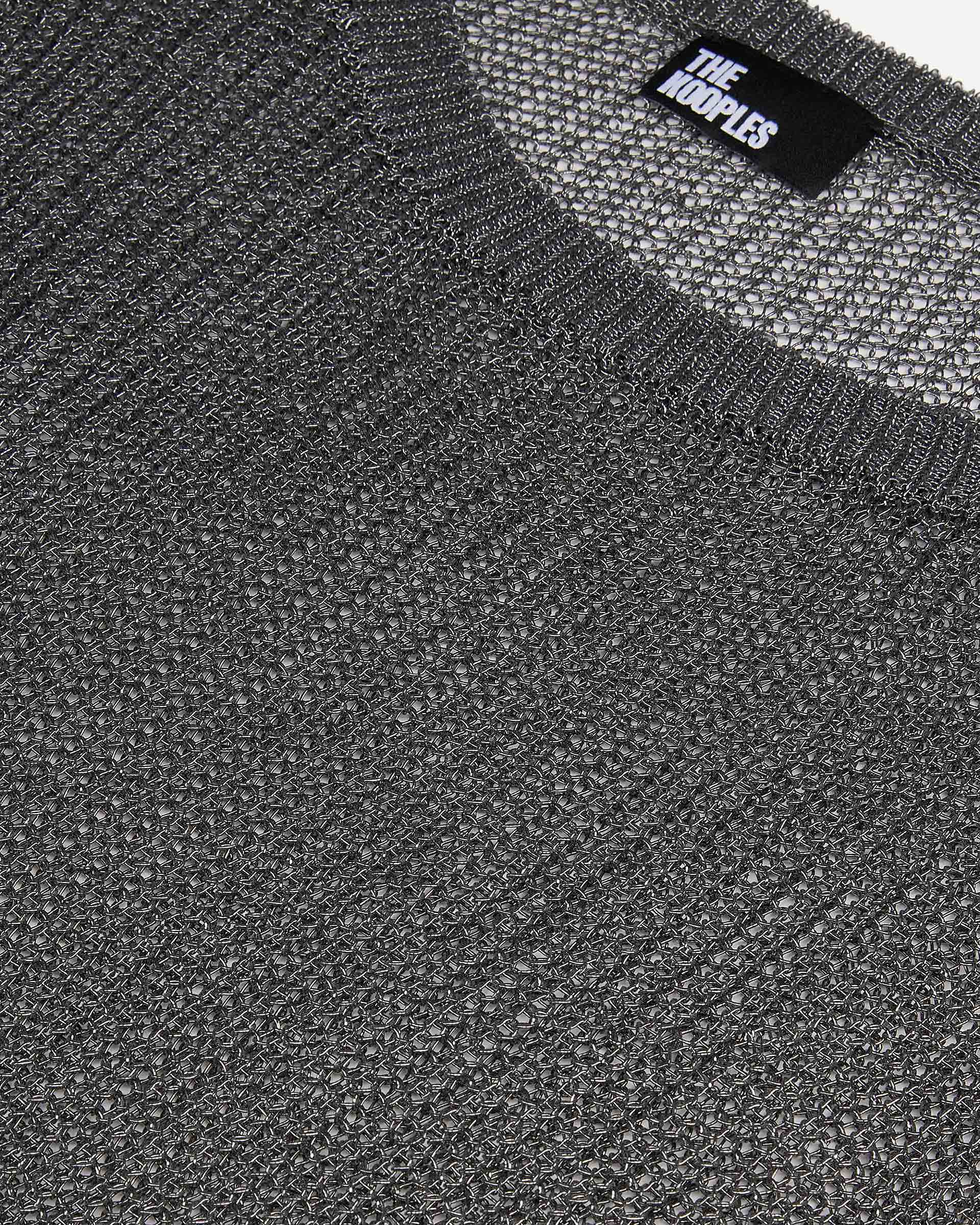 Gray chainmail effect sweater