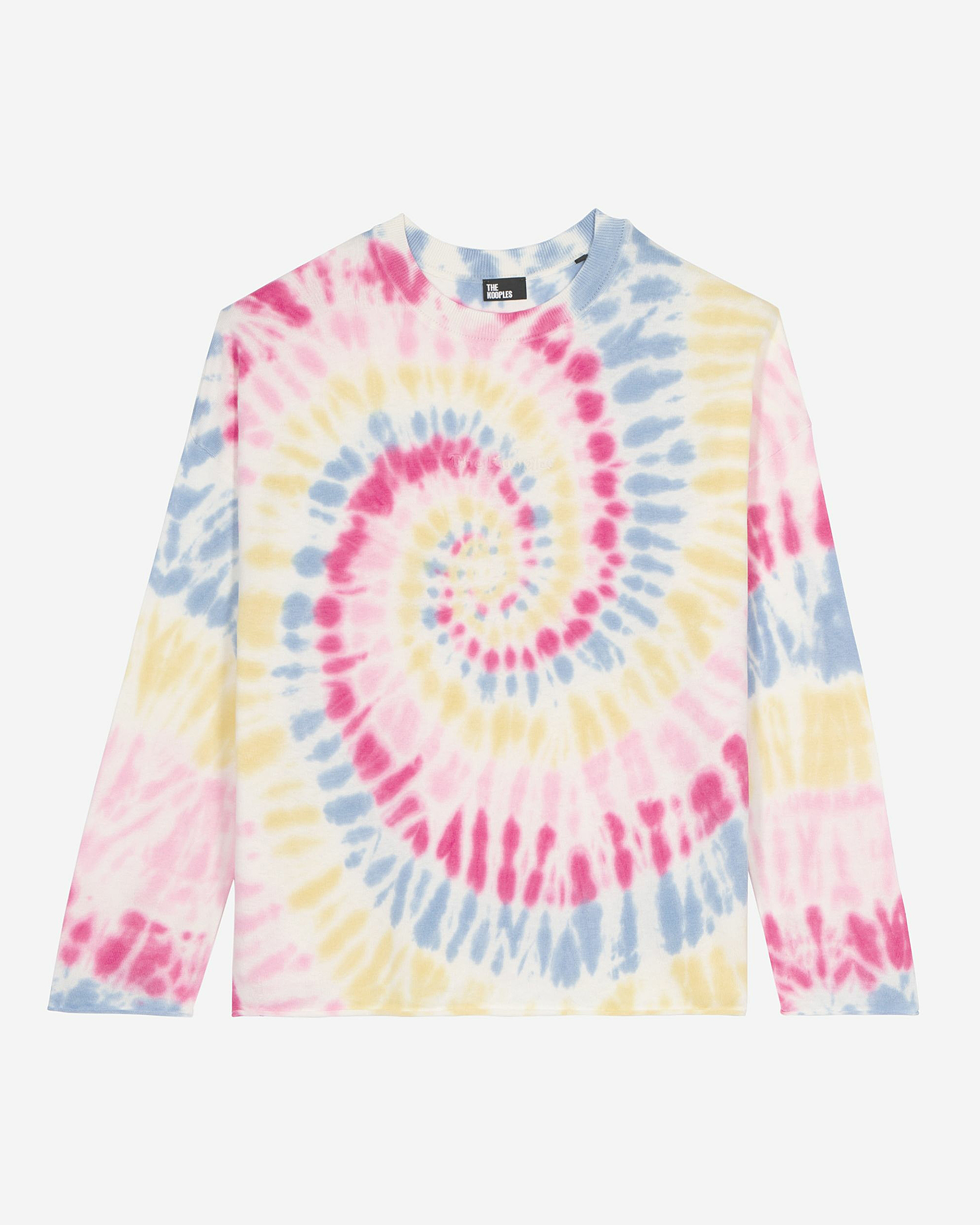 Multicolor tie dye sweater