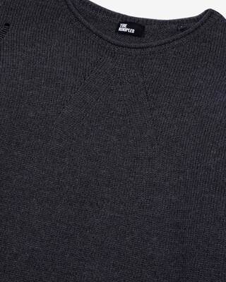 Grey merino wool sweater
