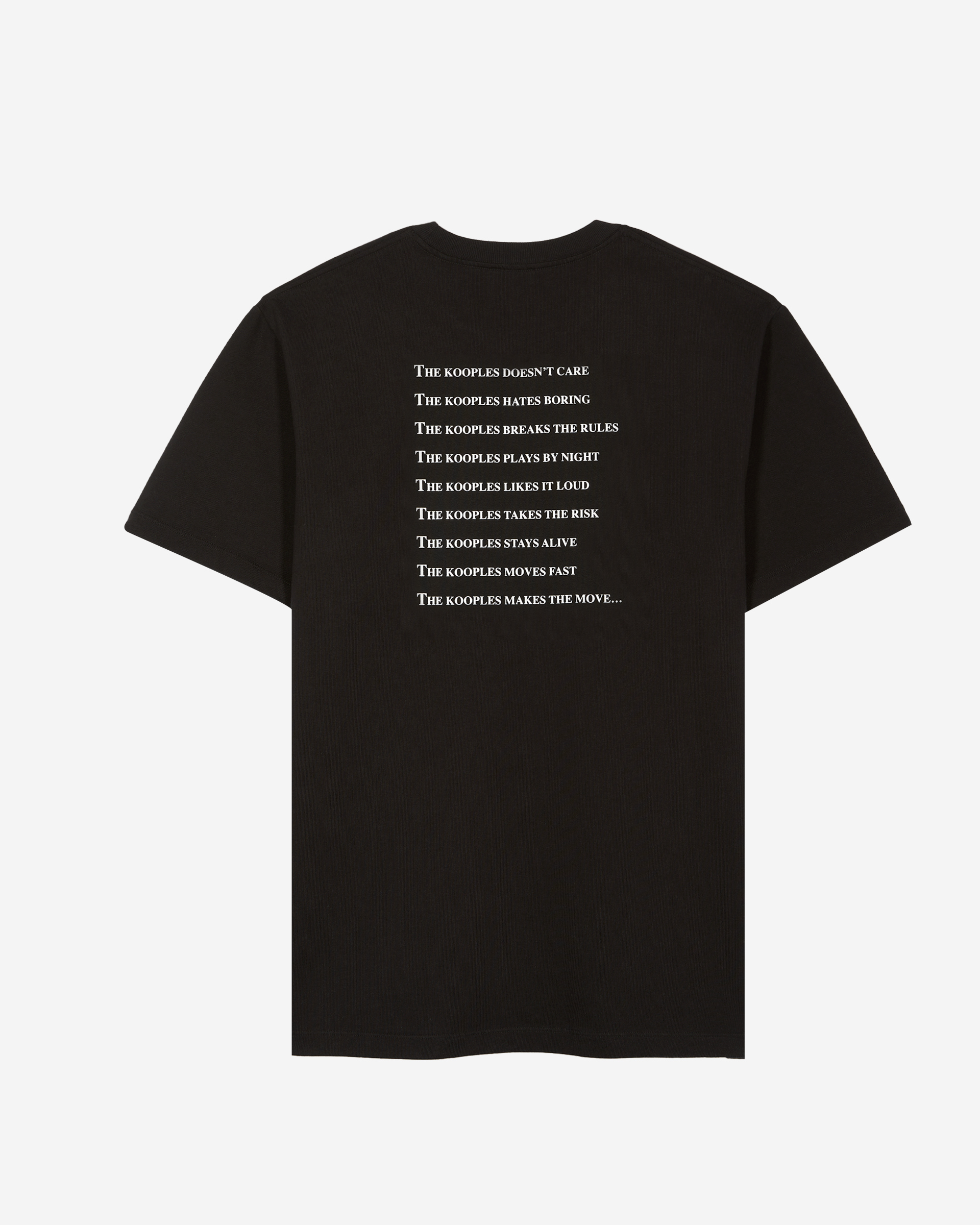 So What unisex black t-shirt