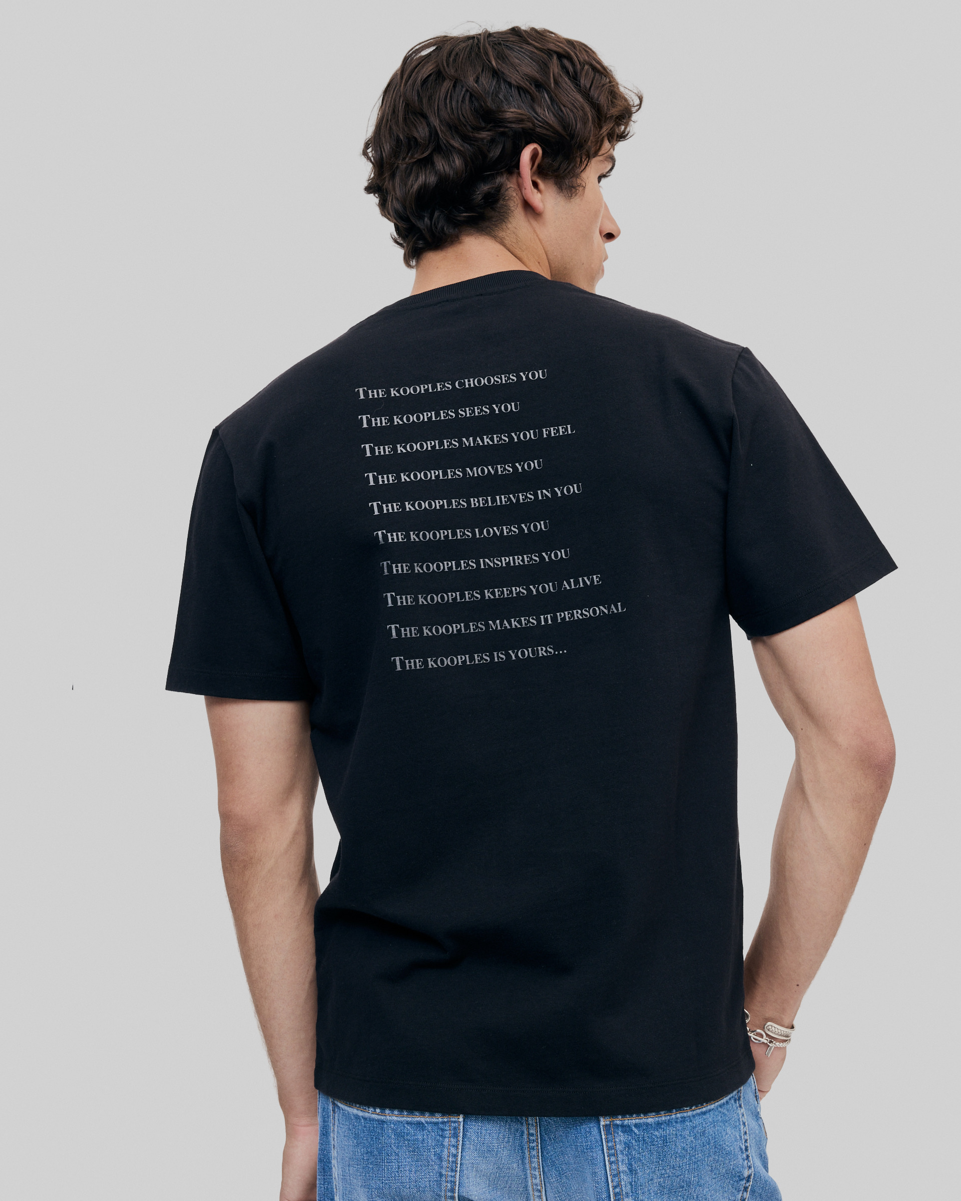 'Why Me' black unisex T-shirt