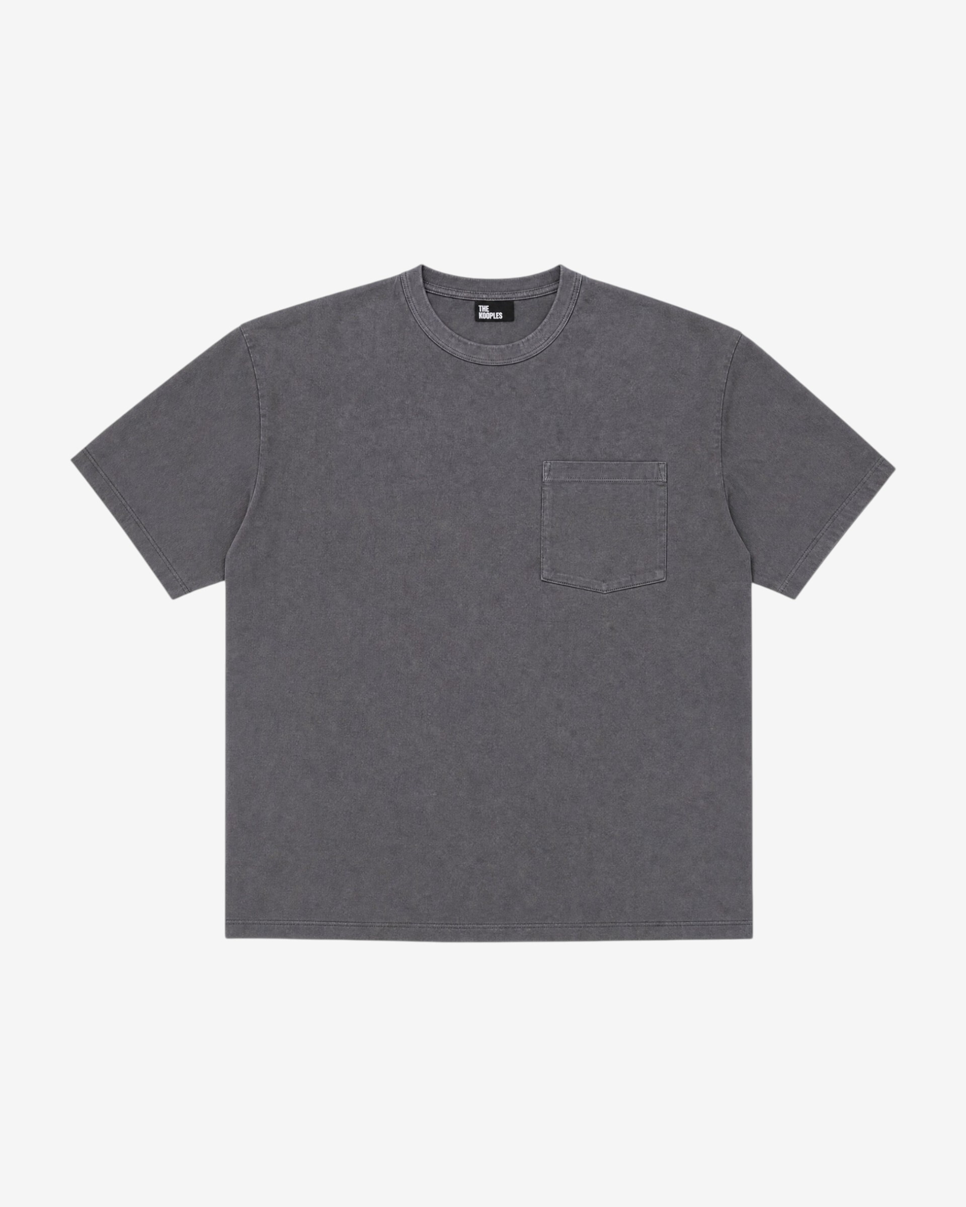 Solid black faded T-shirt