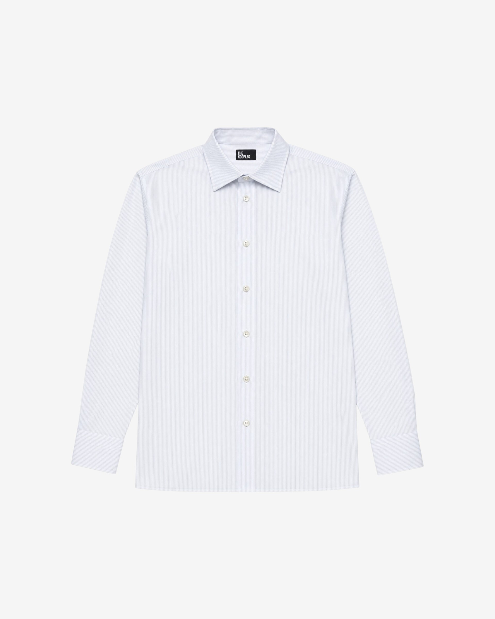 White Striped Cotton Shirt