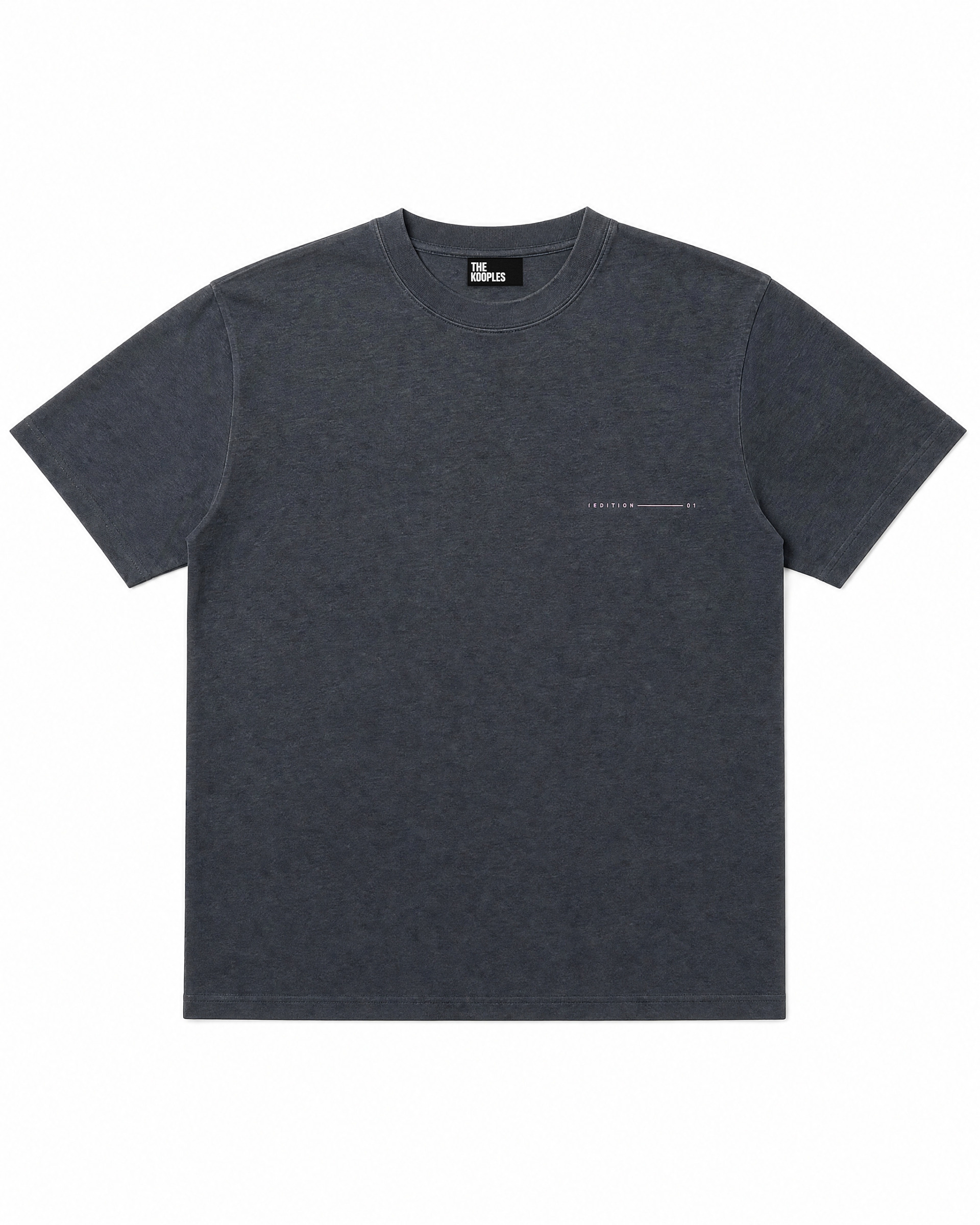 Black T-shirt with motorcycle screen print