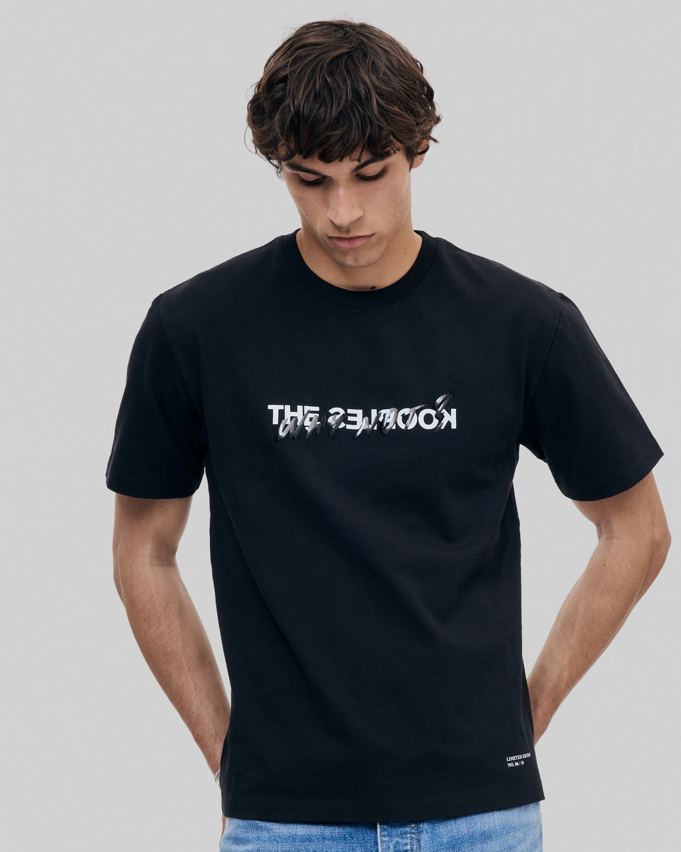 'Why Not' black unisex T-shirt