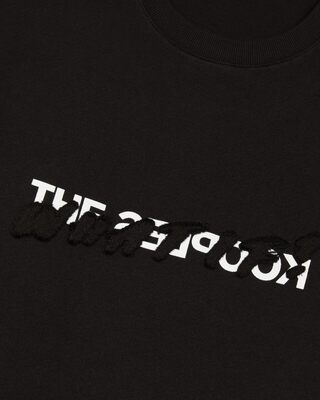 unisex black 'What If' T-shirt