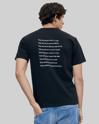 So What unisex black t-shirt